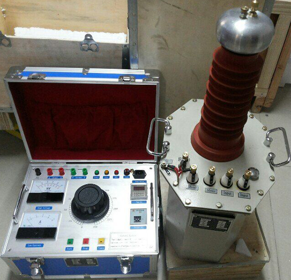 Transformator uji AC dan DC frekuensi terendam oli seri GDJ