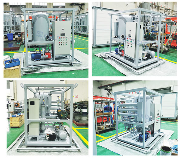 ZJA-3KY 3000L / H Transformer Oil Purifier Siap Pengiriman