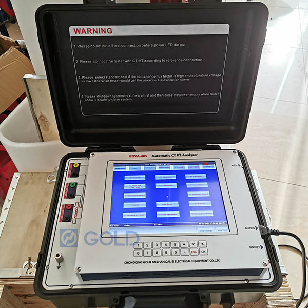 GDVA-405 Automatic CT PT Tester Security Regulation