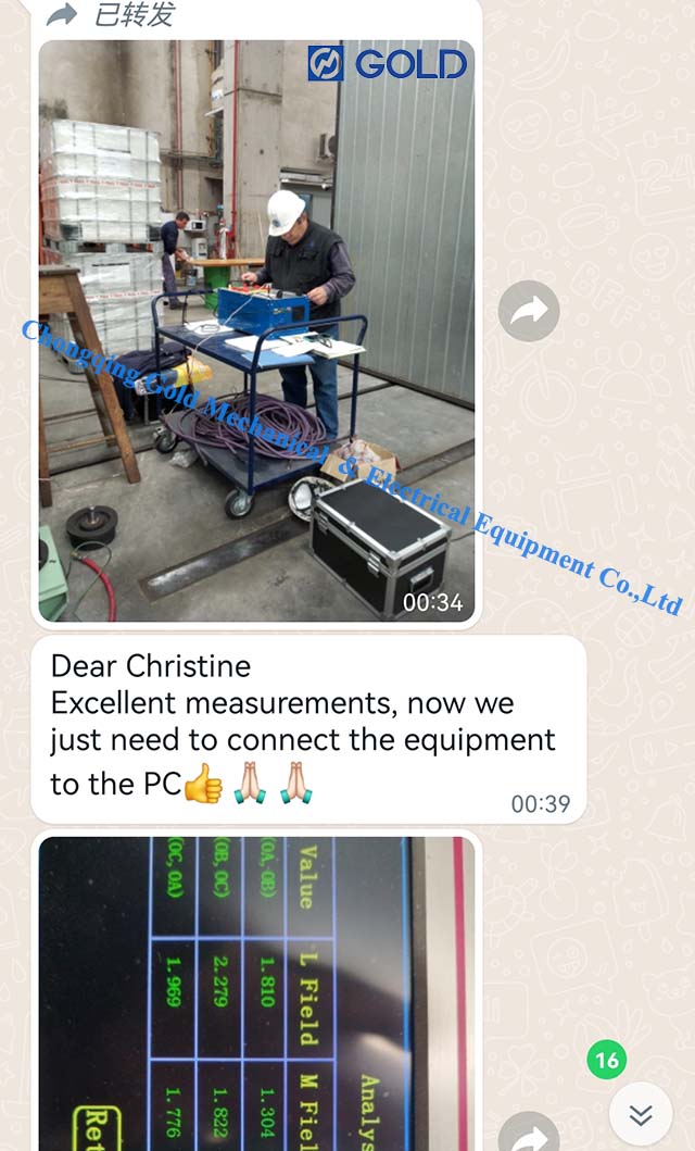 Umpan Balik Pembeli - Menggunakan GDRZ -903 Transformer Sweep Frekuensi Respons SFRA Analyzer