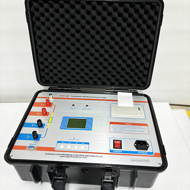 GDZC Series Transformer Winding DC Resistance Tester, Mirco Ohmmeter