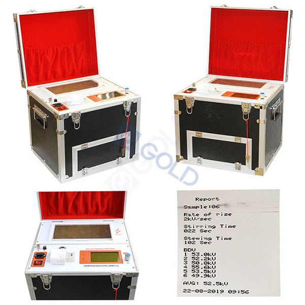 GDYJ-501 Harga murah China IEC60156 Oil Transformer BDV Test Kit