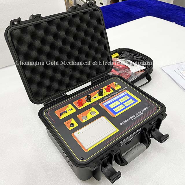 GDZC-10A Transformer Winding Resistance Meter Micro Ohmmeter untuk Transformer (dengan Baterai Lithium)