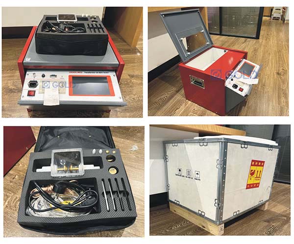 GDYJ-502A Transformer Oil Failure Tegangan BDV Tester siap dikirim